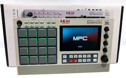 akai mpc live2 retro SSD 1TB 付属 AKAI MPC Live II Retro Edition | バッテリー駆動、モニター